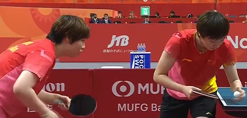 王曼昱/蒯曼冲第三金！女双4-0再入决赛 中日大战又将上演扎心张本